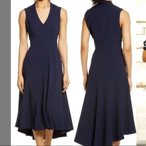 Eliza J High/low Blue Dress BNWT Retail $168